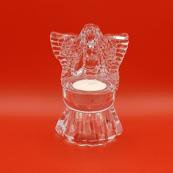 Mikasa Celebrations Crystal Praying Angel Tealight Holder - Picture 7 of 7